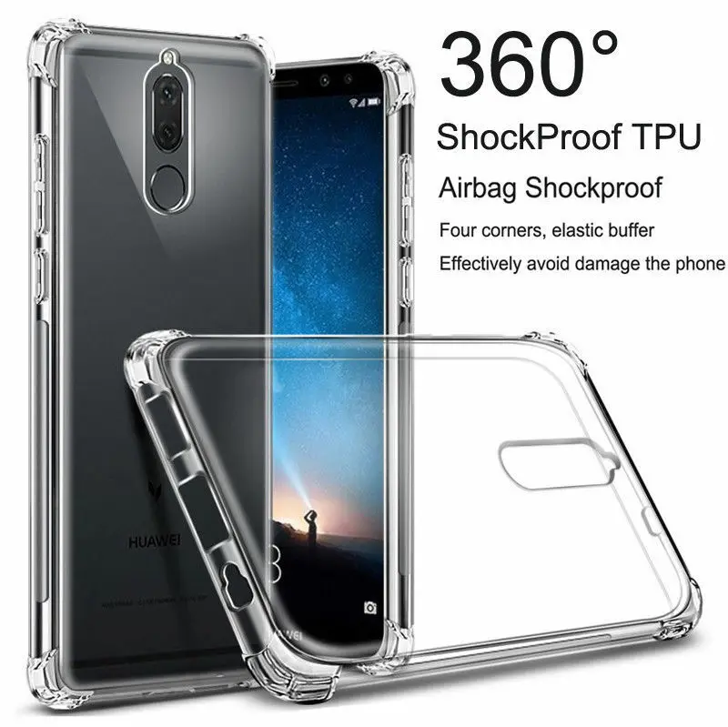 

Silicone Cases for Huawei Mate 20 Pro Case Transparent Case Cover for Huawei Mate 20 Lite Case Soft Coque TPU For Huawei Mate 20