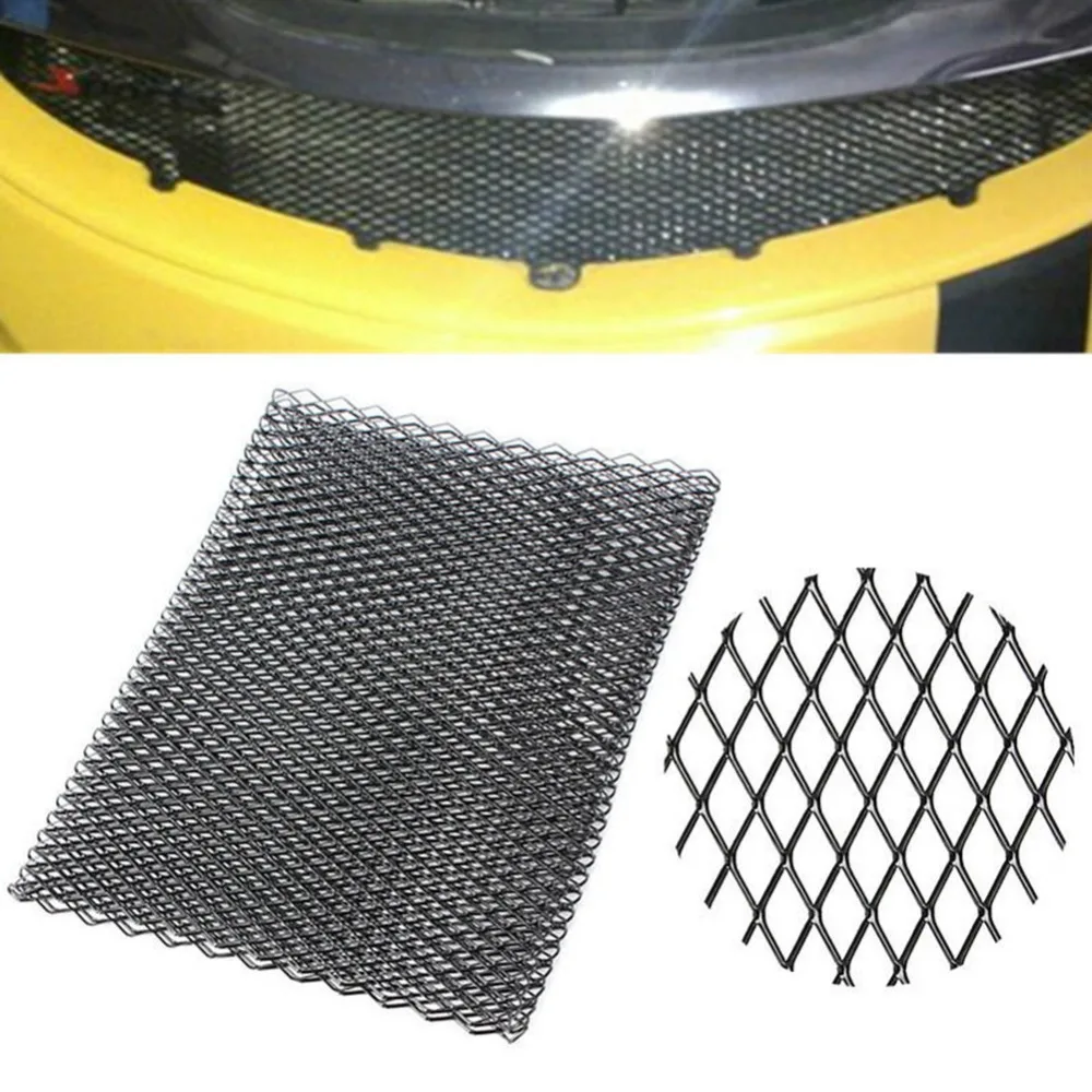 

New Optional Color 40" Grille Net Universal Aluminium Racing Mesh Vent 100cm 33cm All Kind Of Cars Reflective Protective#275478