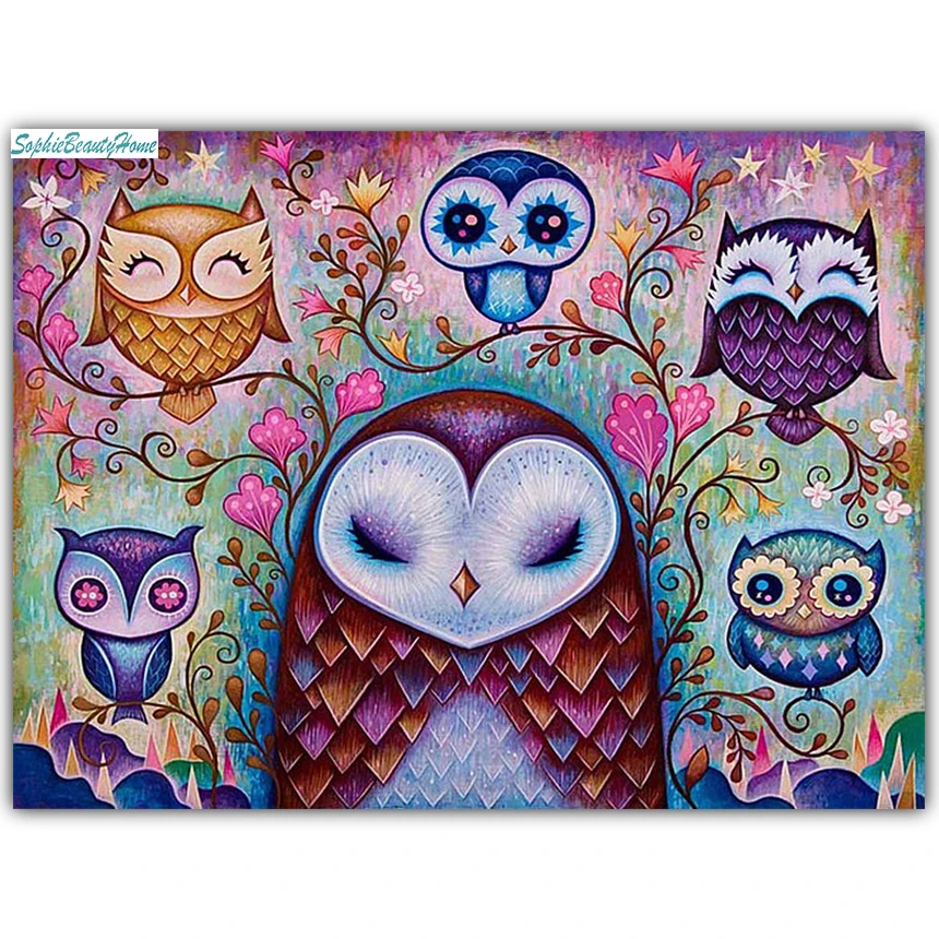 

Sophie Beauty Home5D Diamond Paint Square DIY Diamond Embroidery Mosaic Cross Stitch Pattern Hand-painted Color Eagle Home Wall