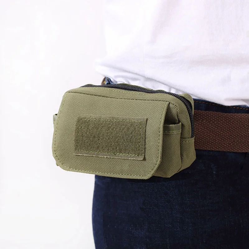 

Tactical Utility Pouch Outdoor Pocket Mini Molle Pouch Waist Pack Travel Sports Wear-resistant Travel Bag Phone Bag