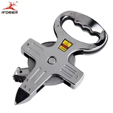 Rdeer 1 шт. Клейкие ленты измерить 30 м/50 м Нержавеющая сталь Клейкие ленты Ростомер метра метрики/дюйм измерения Линейки Строительные инструменты