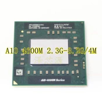 

laptop Mobile A10 4600M A10-4600m AM4600DEC44HJ original Socket FS1 (FS1R2) CPU 4M Cache/2.3GHz/Quad-Core processor