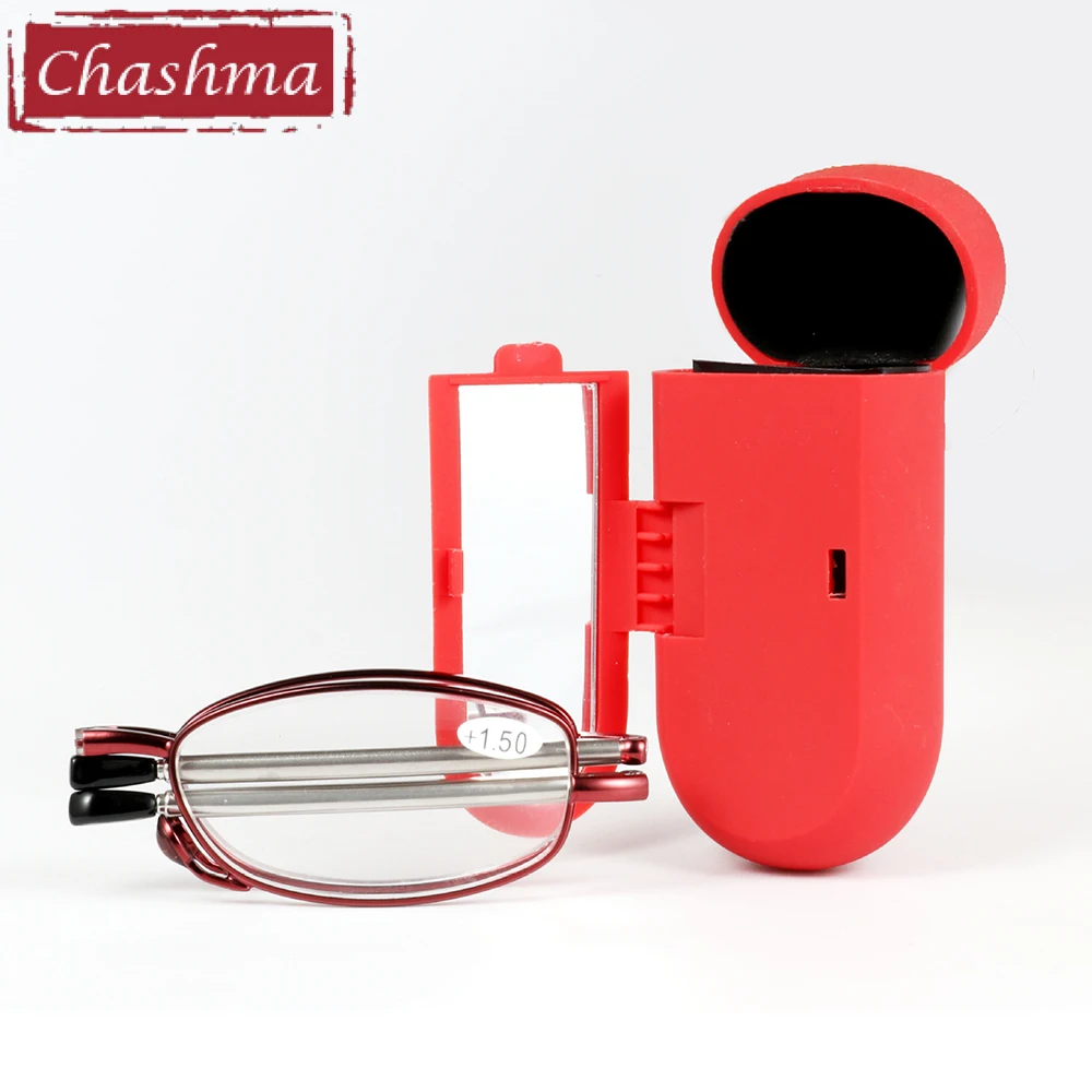 Buy Chashma Brand Foldable Red Adjustable Reading