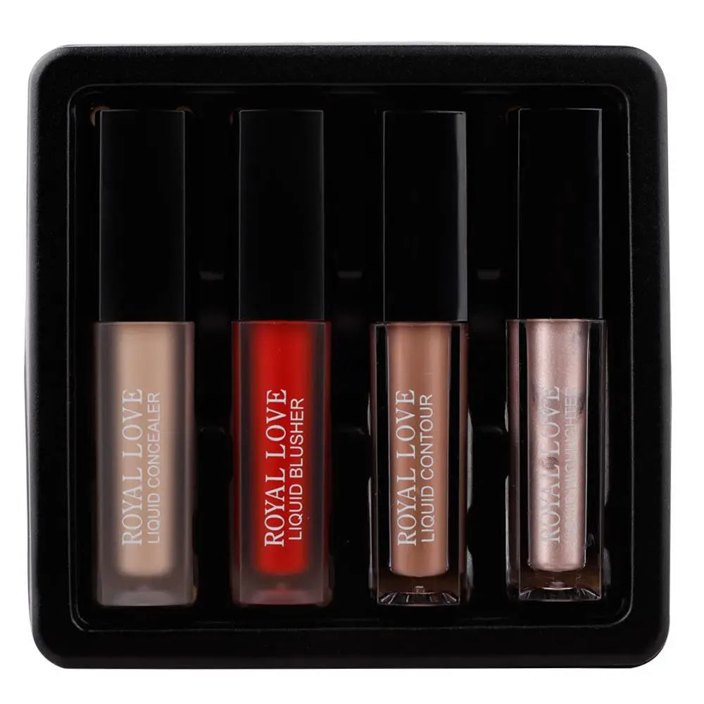 

Concealer Liquid,Blush,Repair fluid,High Gloss Liquid Face Makeup Set Beauty Health Makeup Sets