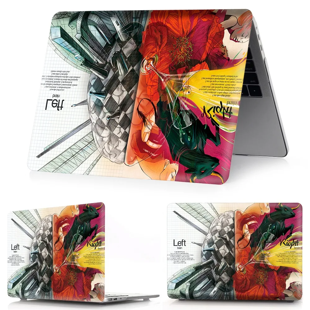 Для Macbook New Air Pro 13 15 чехол для ноутбука с сенсорной панелью для Mac book Air Pro retina 11,6 12 13,3 15,4 дюймов жесткий чехол