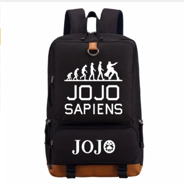 WISHOT JoJo необычный рюкзак для путешествий, рюкзак для подростков, Повседневная сумка для ноутбука - Цвет: black5
