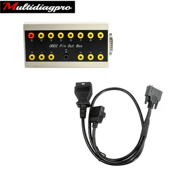 

OBDII Protocol Detector & Break Out Box OBD2 16PIN BREAKOUT BOX