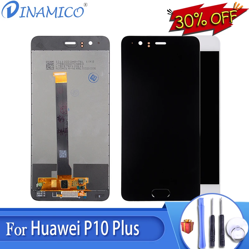 

Dinamico Replacement P10Plus Lcd For Huawei P10 Plus Display VKY AL00 Lcd With Touch Screen With Fingerprint Digitizer Assembly