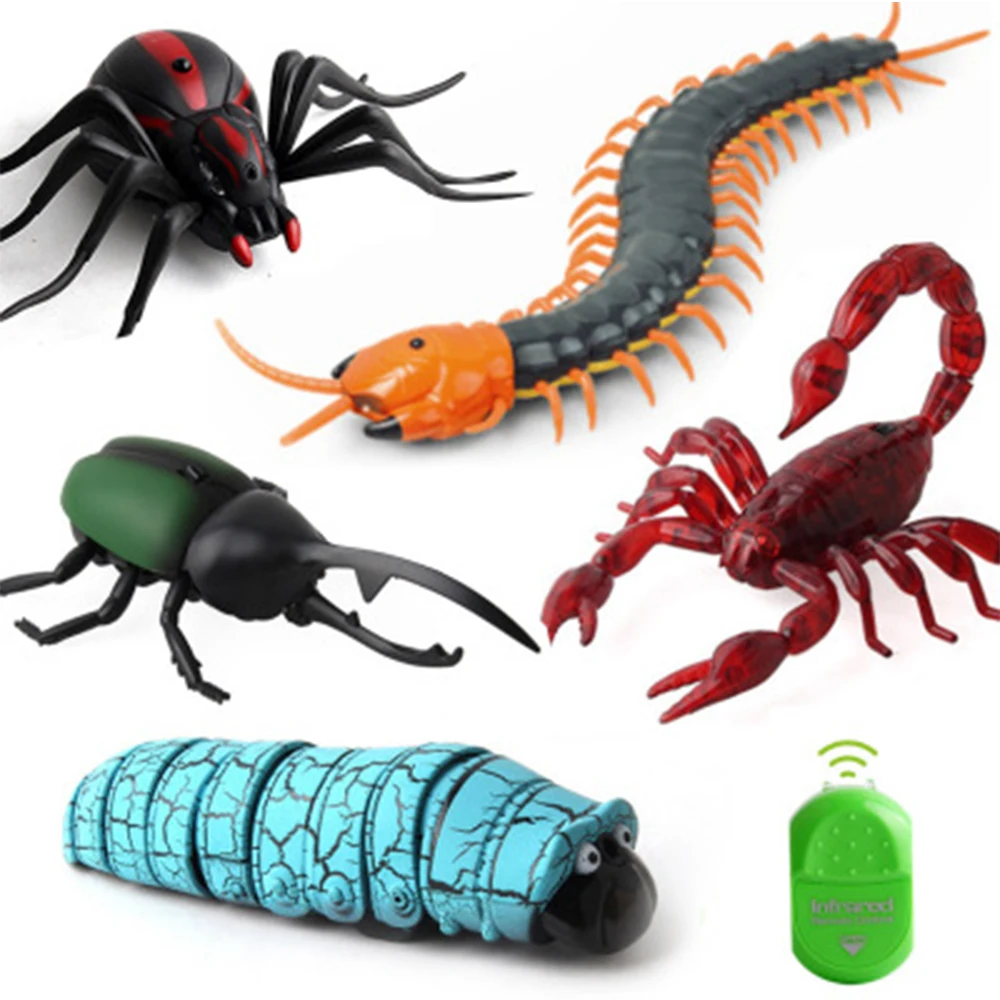 Инфракрасный пульт дистанционного управления, симулятор тараканов, животное, жуткий паук, жук, шалость, веселье, RC детская игрушка, подарок, высокое качество, Прямая поставка