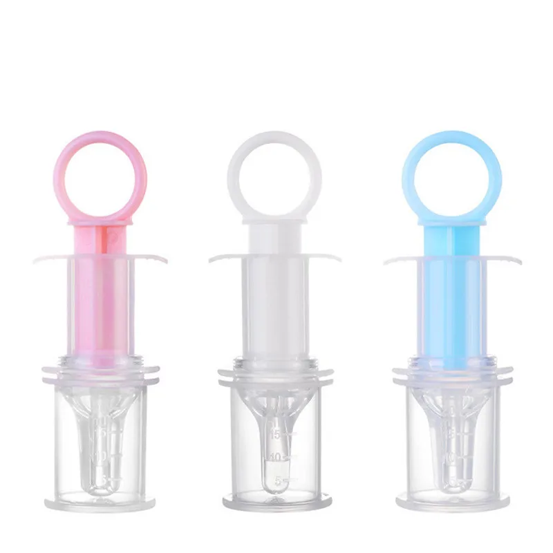 Baby Feeding Safe Medicine Dispenser Needle Feeder Pacifier Nipple Newborn Baby Kids Food Fruit Maker Processor Tools Grinder