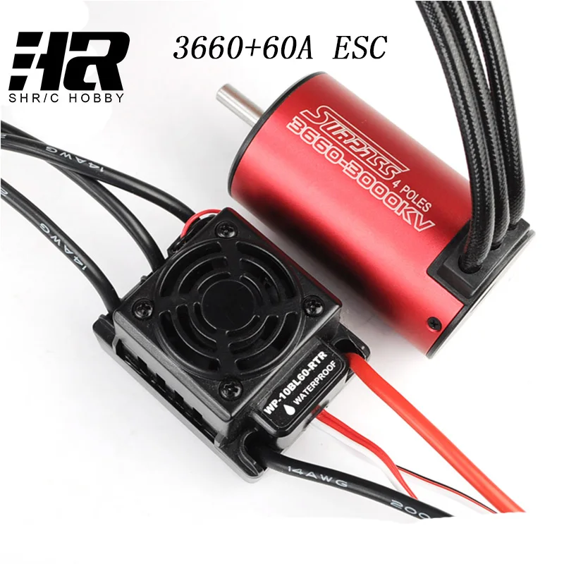 RC car 110 3660motor upgrade waterproof 3660 3650 3800KV brushless