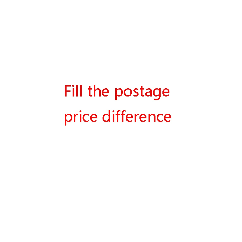 Fill the postage/price difference |