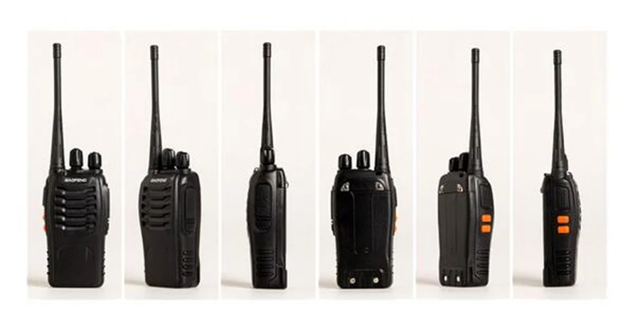 2 шт. двухканальные рации двухстороннее радио переговорные беспроводные bf-888s baofeng 888s с UHF400-470MHz Walk Talk CB радио коммуникатор
