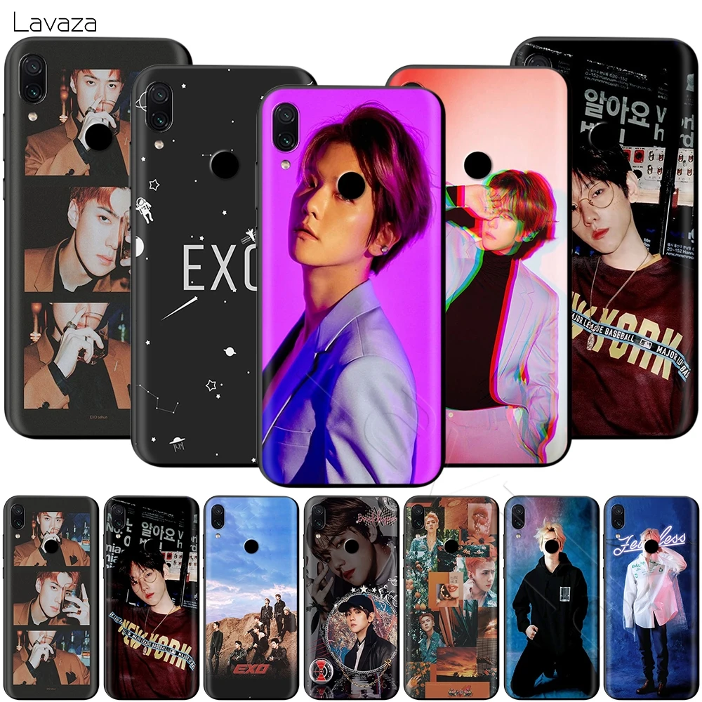 Чехол EXO Baekhyun для Xiaomi Redmi Note 8 Pro MI MAX 3 6 9 SE A1 A2 A3 10 Lite Plus 8A F1 K30 |