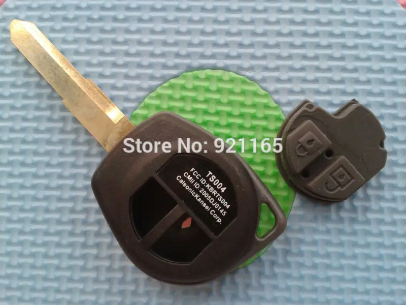 

1pc New Replacemnet Key Case For Suzuki GRAND VITARA SWIFT IGNIS 2 Button remote key FOB shell cover uncut key blade