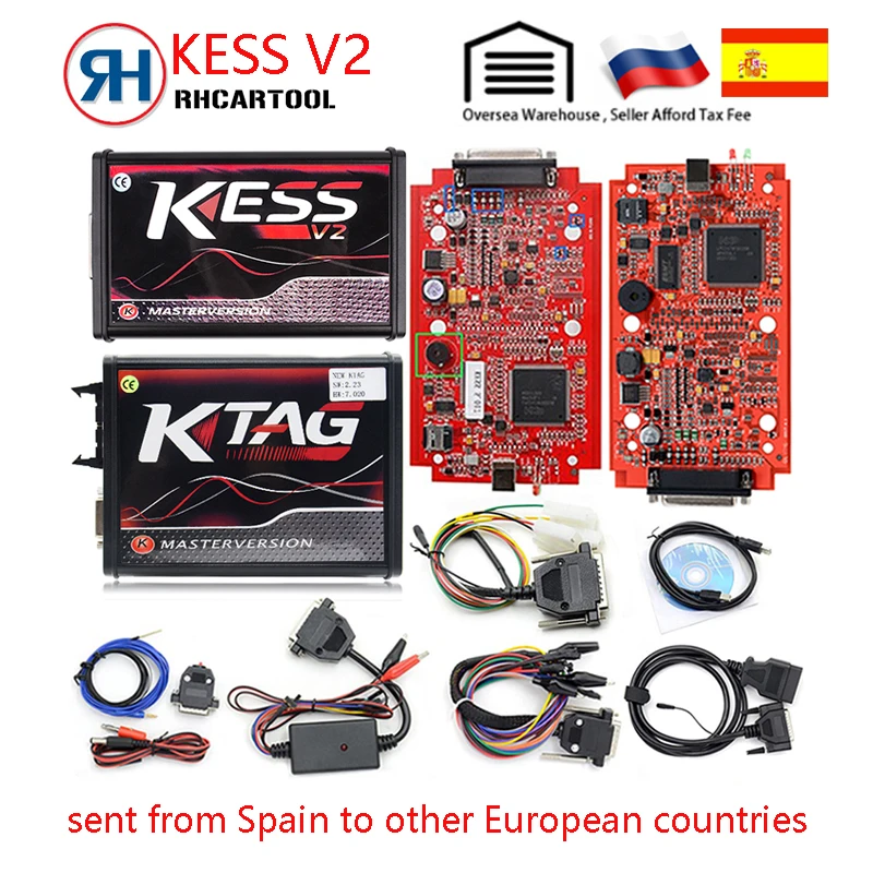 

OBD2 Online EU Version KESS V5.017 SW V2.23 v2.47 No Token Limit Kess V2 5.017 ktag v7.020 bdm frame OBD2 Manager Tuning Kit Car