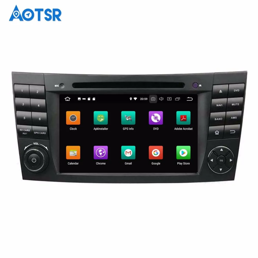 Sale Android 7.1 8.0 Car GPS navi multimedia For Mercedes Benz GE Class W211 W463 W209 W219 no DVD player tape recorder audio wifi 3