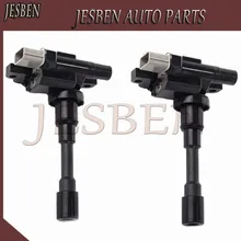 Bobina de ignição de 2 pces para suzuki alto baleno carry box grande vitara ignis liana swift sx4 88-10 33410-65g00 33400-65g00 9c19-0370