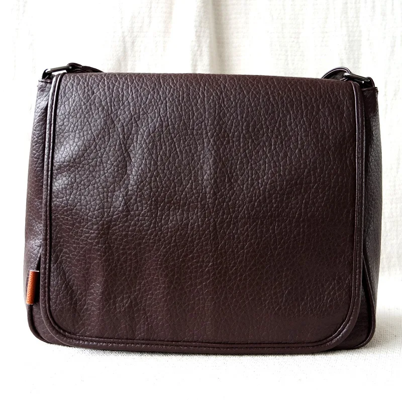 

MICKY KEN 2018 European and American fashion retro casual men's business bag new Litchi pattern PU casual men's shoulder bag