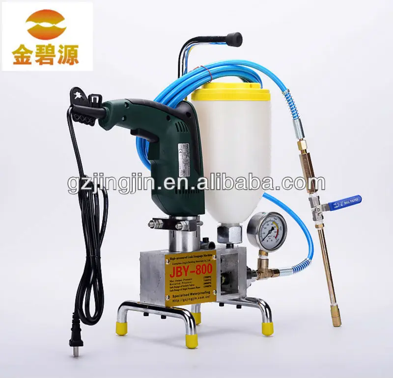

single PU injection Grout Pump polyurethane component grout pump for Waterproofing