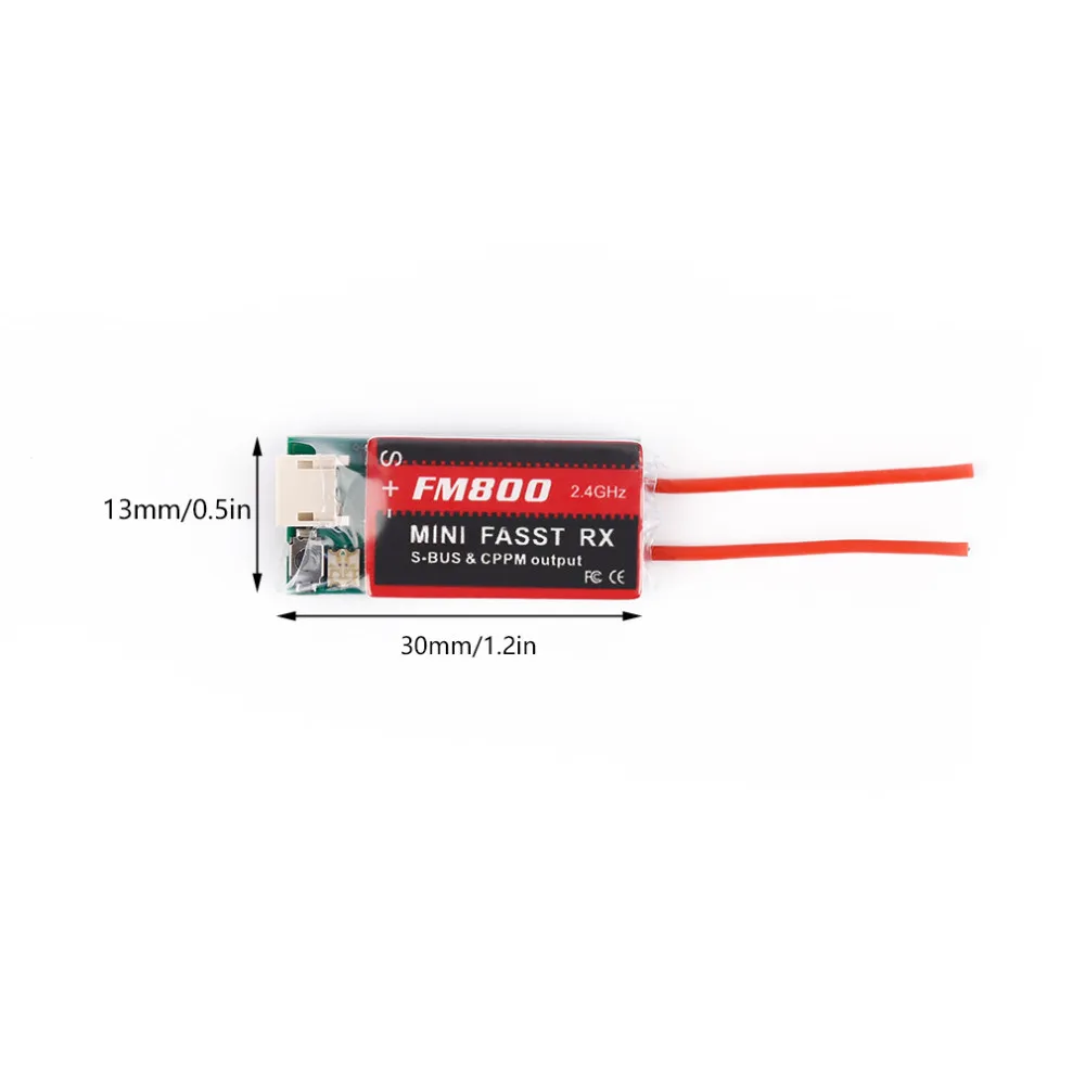 Futaba Fasst FM800 приемник 8ch поддерживает SBUS выход cppm. Совместимость с CC3D NAZE32 F3