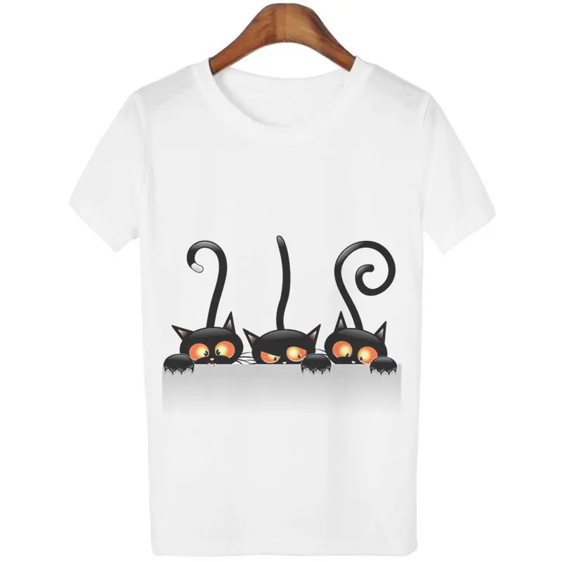 الكورية نمط مضحك Kawaii القط طباعة المرأة التي شيرت عارضة قصيرة الأكمام التي شيرت س الرقبة لسيدة فتاة أعلى المحملة محب نعرفكم المتناثرة الكورية نمط مضحك Kawaii القط طباعة المرأة التي شيرت عارضة قصيرة الأكمام التي شيرت س الرقبة لسيدة فتاة أعلى المحملة محب نعرفكم المتناثرة