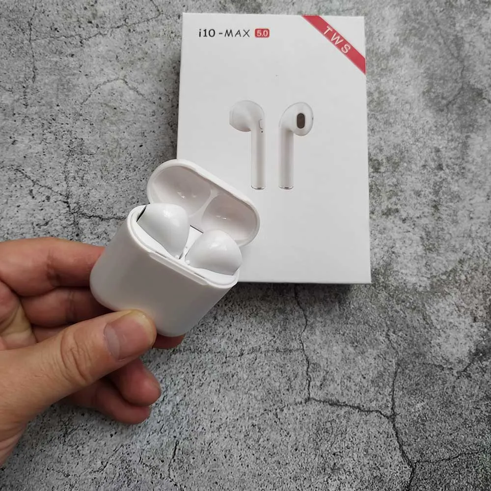 

i10 Max TWS Bluetooth Earphone Wireless Bluetooth Headphone pk i7s i9s i10 i12 i20 i14 TWS With Charging Box