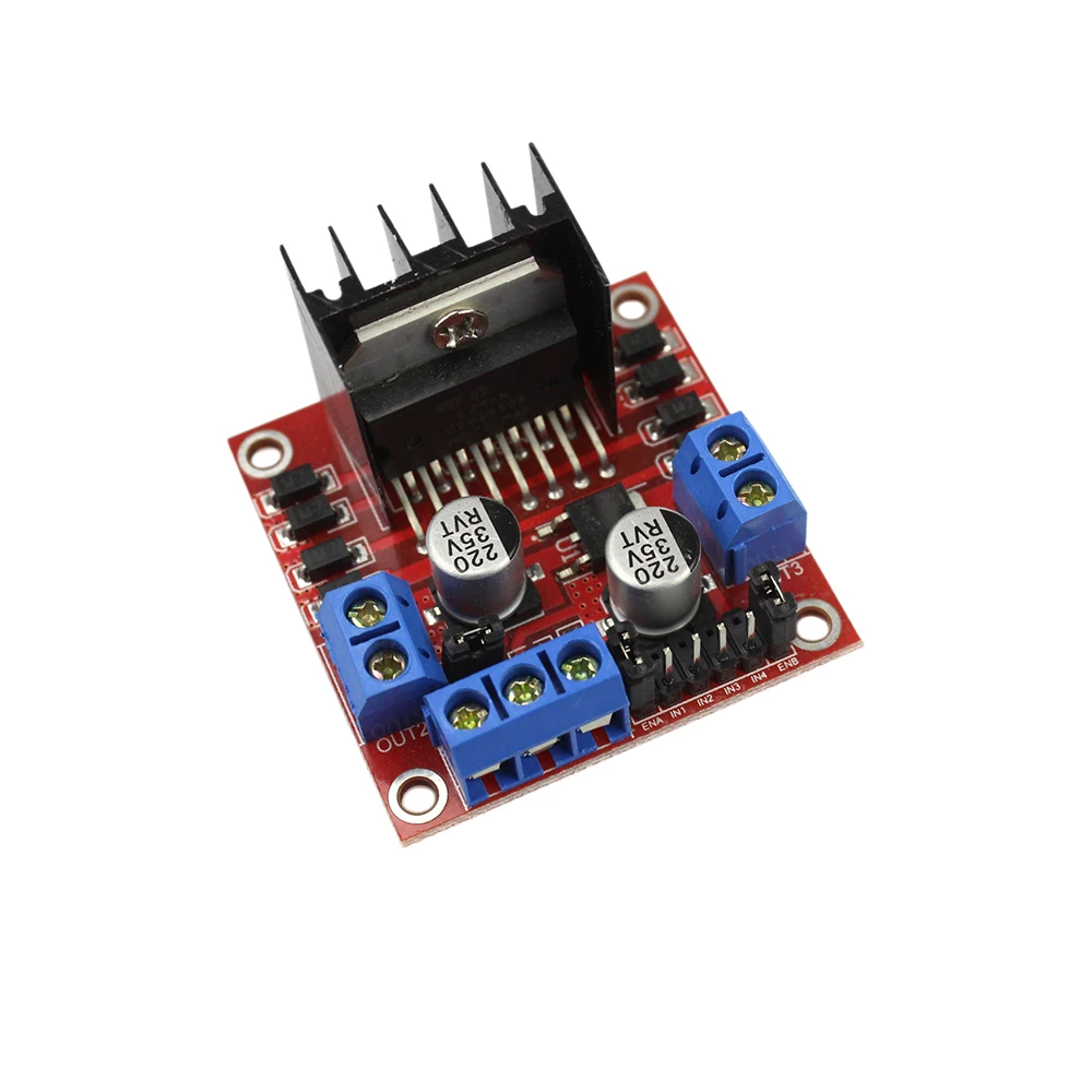 Двойной H Мост DC шаговый двигатель привод контроллер плата модуль L298 для arduino