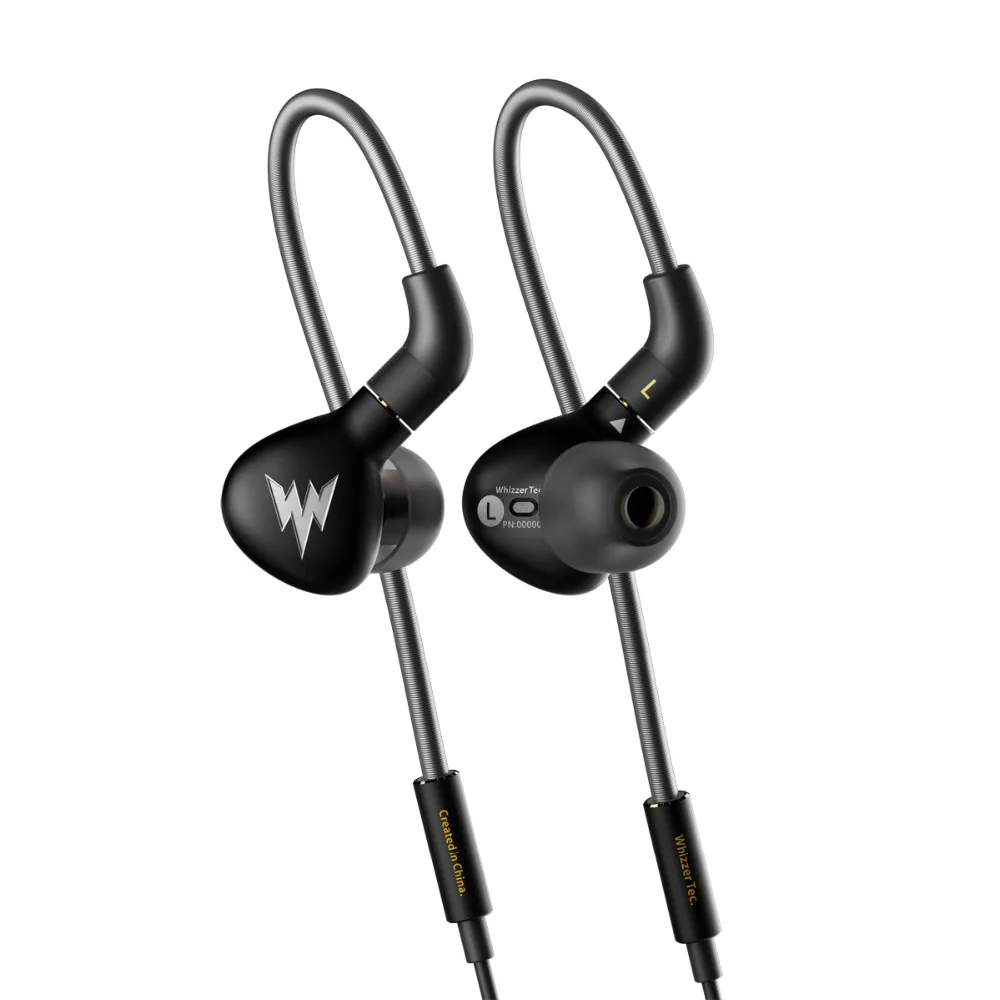 

Whizzer A15 PRO Metal In Ear Earphone HIFI DJ Monito Running Sport Earphone Earplug Headset Earbud