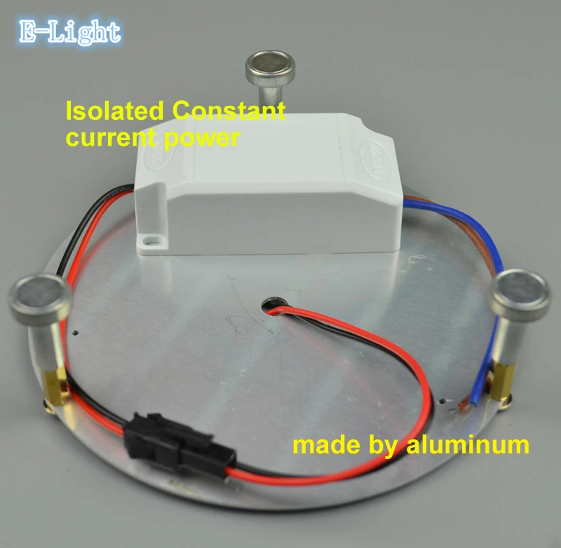 Magnetic Ceiling Circle Light Lamp PCB Board 9W 110V 220V Kit+Driver Round Kitchen Bedroom 12V-24V Solar Energy LED Panel Lamp