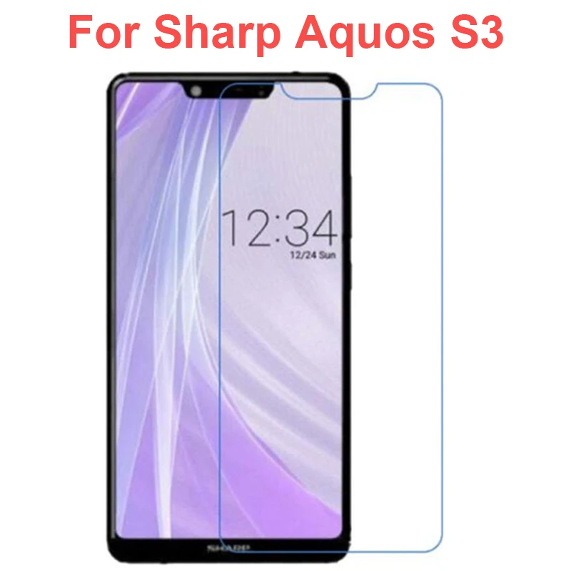 Взрывозащищенная стеклянная пленка для Sharp Aquos S2 AQUS2 защита экрана 9H 2.5D упрочненная защитная пленка на переднюю панель для Sharp Aquos S3