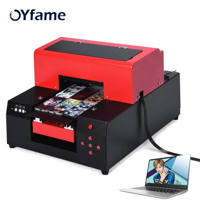 Special Offers OYfame Upgrade Automastic A4 UV Printer A4 Size UV Flatbed with Computer For Phone Case T-Shirt Leather Wooden Special Offers OYfame Upgrade Automastic A4 UV Printer A4 Size UV Flatbed with Computer For Phone Case T-Shirt Leather Wooden