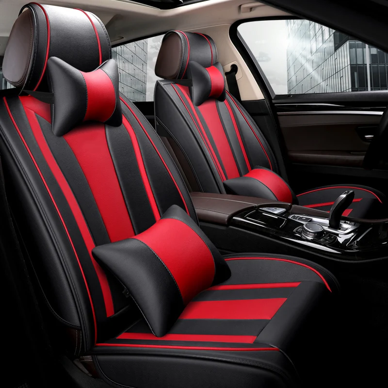 Универсальный чехол для автомобильных сидений skoda octavia a5 yeti kodiaq superb fabia 3 karoq seat