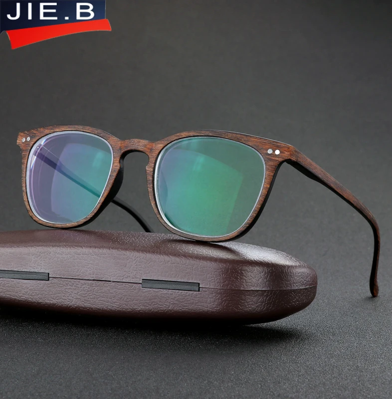 Цзе. B самых лучших брендов, включая ретро очки от близорукости Горячая оптическая Для мужчин Для женщин студент оправа для очков-1,0-1,5-2,0-2,5-3,0-3,5-4