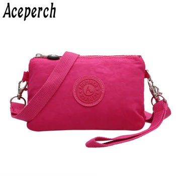 

ACEPERCH Girl Nylon Messenger Bags Shoulder Female Bolsa Feminina Bolsos Mujer Luxury Handbags Women Clutch Designer Sac A Main