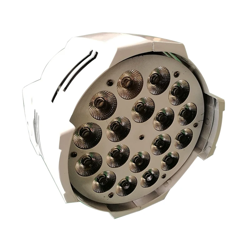  SHEHDS Aluminum Alloy LED Par 18x18W RGBWA+UV 6in1 LED Par Can Par Led Spotlight DJ Projector Wash  - 32818739195