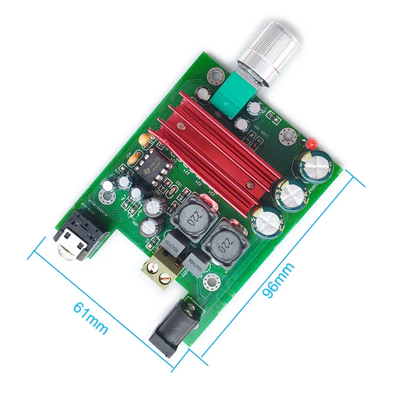 TPA3116 Subwoofer 100W Digital Power Amplifier Board TPA3116D2 Amplifiers NE5532 OPAMP DC8-25V