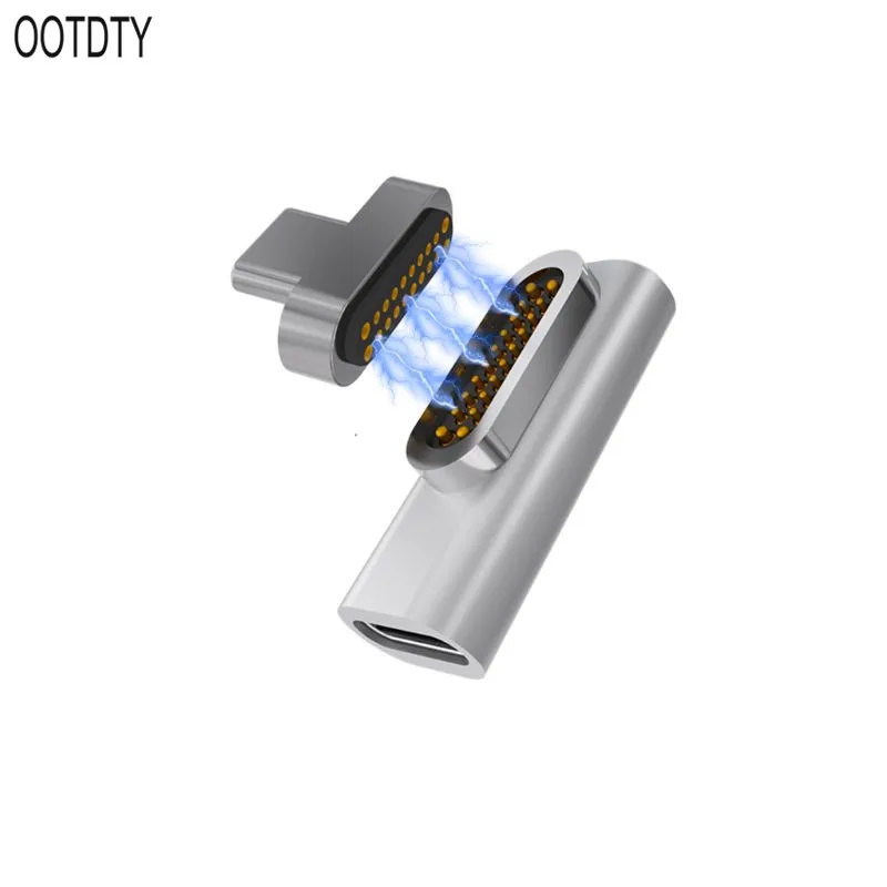 

20 Pin Magnetic Type C Quick Charge Adapter Converter for MacBook Pro Tablet Samsung Xiaomi HTC Android Smart Phones