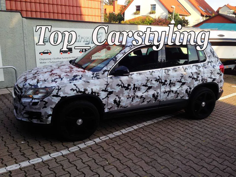 winter snow white black grey arctic camo vinyl car wrapping styling foile sheets film vinyle (1)