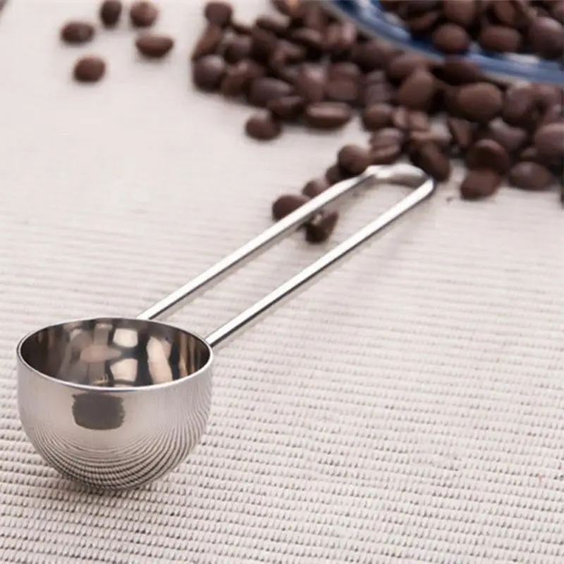 1 шт. ложка для кофе из нержавеющей стали|measuring spoon|measuring scoopcoffee measuring spoon |