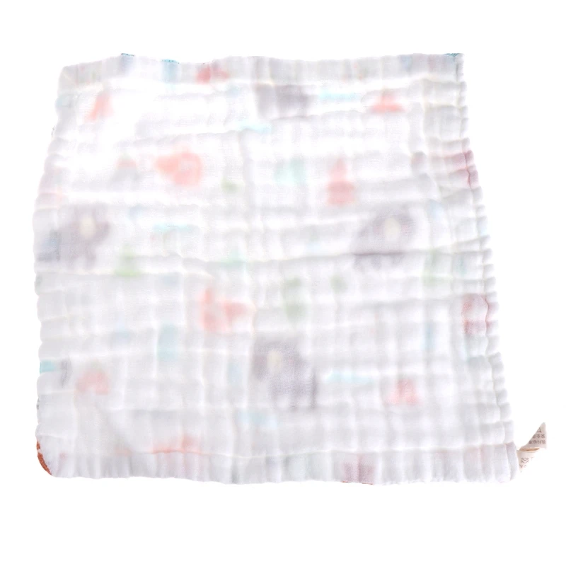 

1 Pc 6 Layers Baby Handkerchief Square Towel Muslin Cotton Infant Face Towel Wipe Cloth New Hot