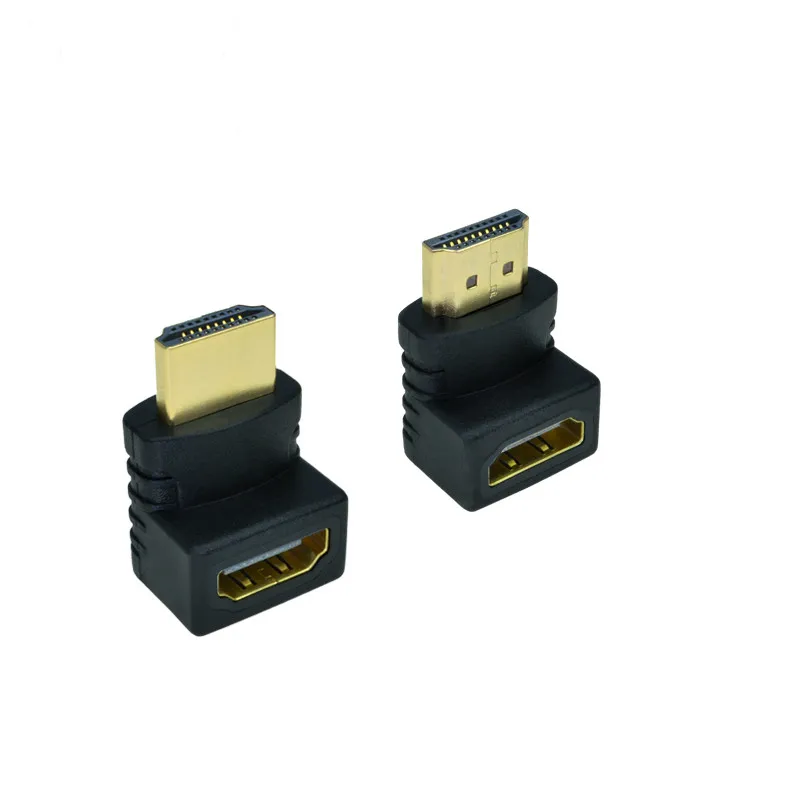 HDMI папа к Женский Кабель адаптер преобразователь удлинитель угол 90 градусов 270