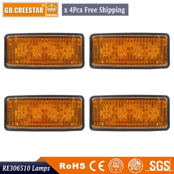 

Rectangular 20W Led flood bulbs for Upper Cab Light on Deere 6000-8010T Series Tractors and Self-Propelled Sprayers x 4pcs/lots