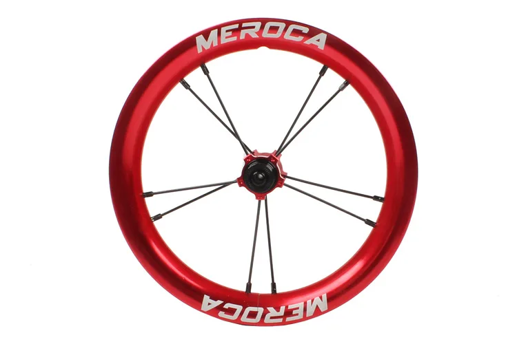 Flash Deal MEROCA Sliding kids Bike Wheel Set 12 inch wheelset K Bike S Balance Bicycle Modification High Rim sealed Bearing Palin Wheels 4