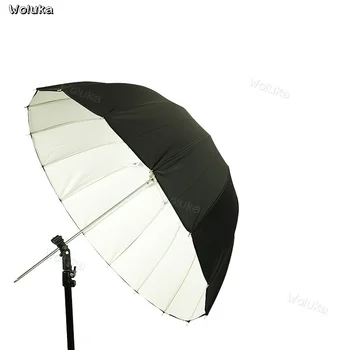 

105cm reflective umbrella rubber white reflective soft Light photography parabolic umbrella 16fiber umbrella bone White CD50 T01