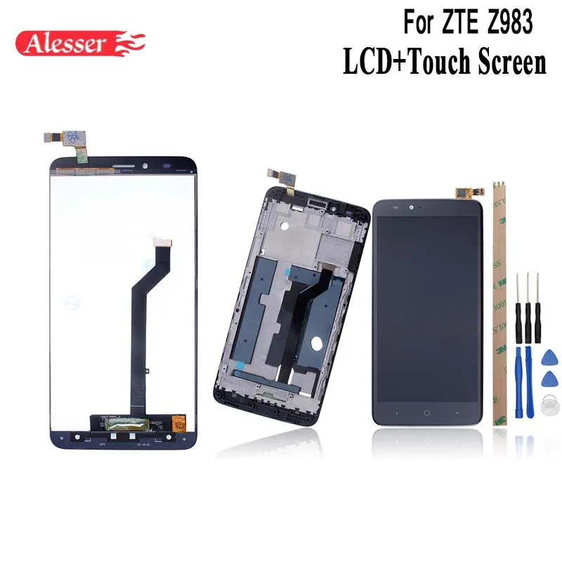Alesser For ZTE Blade X Max Z983 LCD Display And Touch
