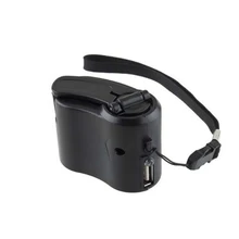 Новое ручное аварийное зарядное устройство USB ручная Динамо-машина для MP3 MP4 мобильного USB сотового телефона банк питания Аварийная зарядка