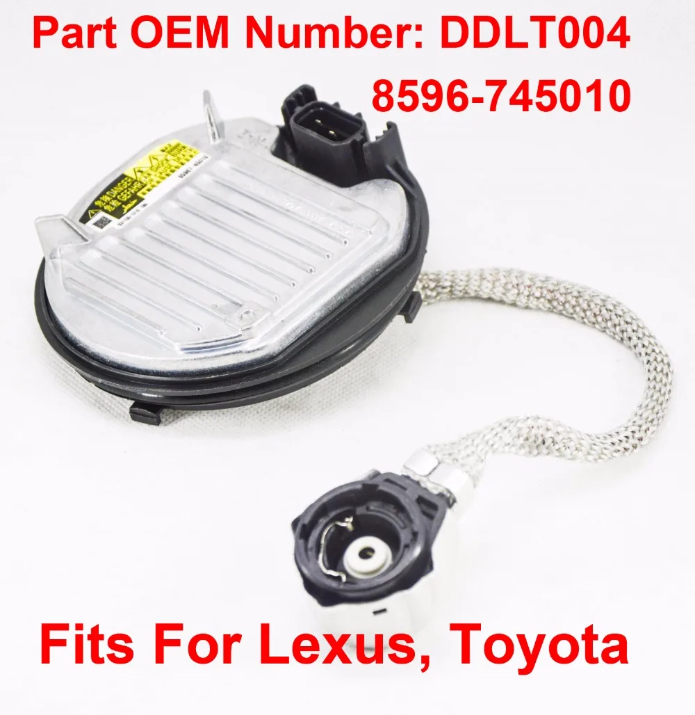 

1PCS D4S D4R 12V 35W OEM HID Xenon Headlight Ballast Computer Control Unit With Igniter DDLT004 8596-745010 Fit For Toyota Lexus