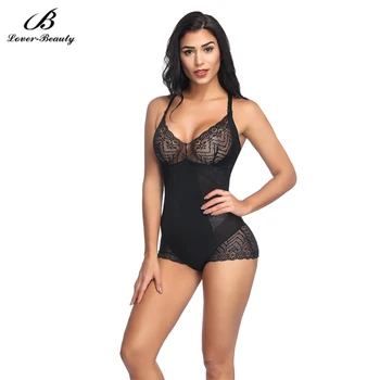 

Lover-Beauty Latex Waist Trainer Women Flat Tummy Shaper Sexy Bodysuit Corset Slimming Elastic Belt Fitness Shaper Wear - I