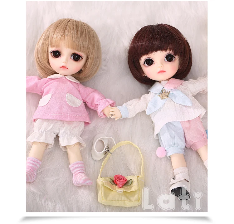 Lati Yellow Happy BJD куклы 1/8 высокое качество милые игрушки для девочек для детей Slime Baby фигурка лучший рождественский подарок